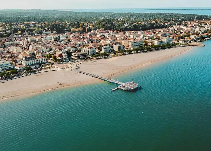 Confortable Proche Centre-ville, 4 Pers, Parking Inclus - Fr-1-474-209 Lägenhet Arcachon